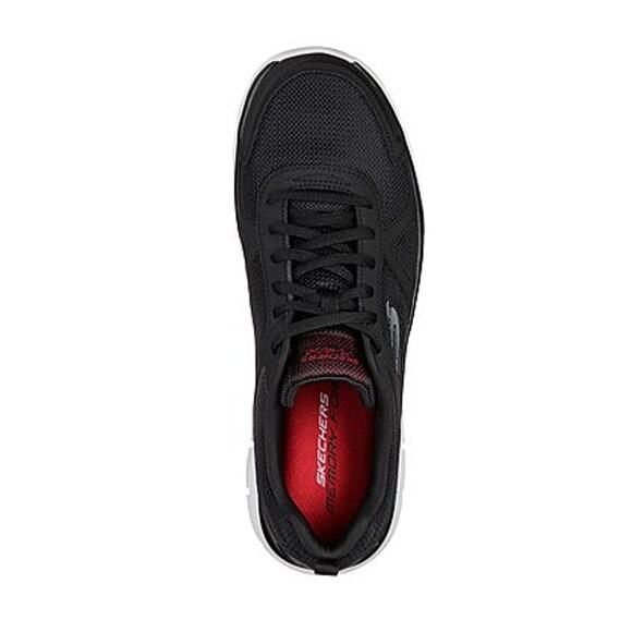 New SKECHERS Men's Black Track Scloric Running Shoes Size 11.5 - Picture 2 of 10